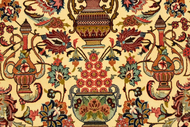 Perzisch tapijt - Ghom - 170 x 104 cm - beige