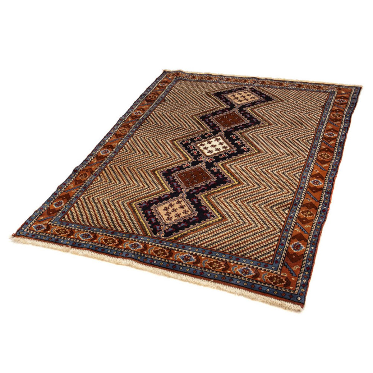 Baluch tapijt - 156 x 120 cm - roest