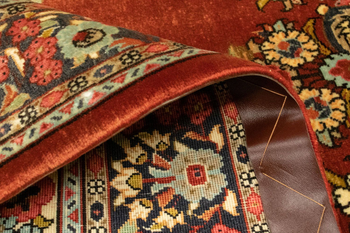 Perzisch tapijt - Ghom - 144 x 100 cm - roest