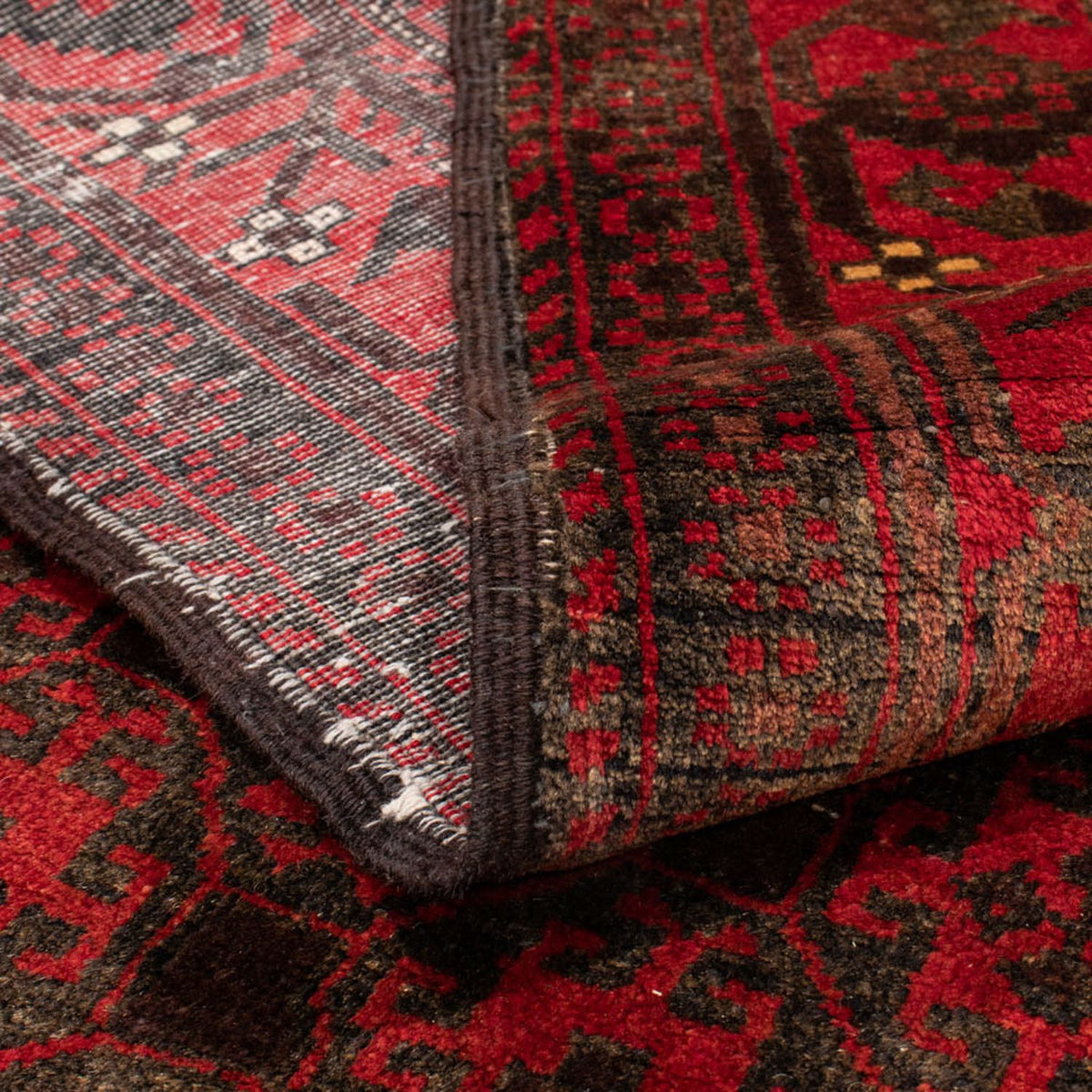 Loper Baluch tapijt - 195 x 108 cm - rood