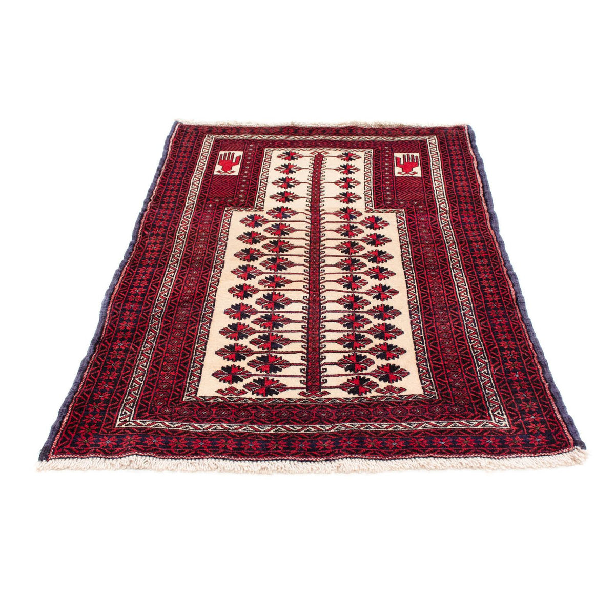 Baluch tapijt - 136 x 89 cm - rood