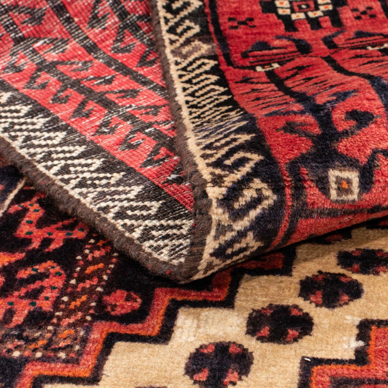 Loper Baluch tapijt - 238 x 100 cm - licht rood