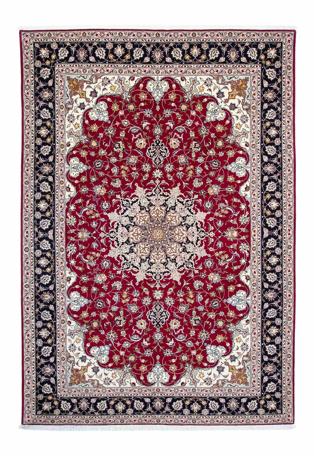 Perzisch tapijt - Tabriz - Royal - 292 x 204 cm - donkerrood