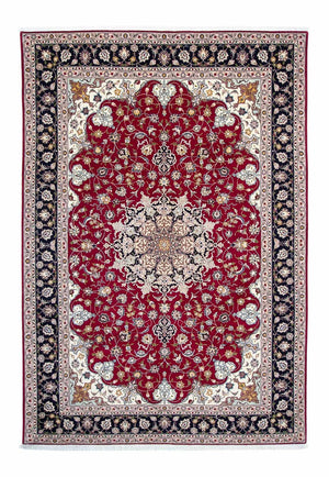 Perzisch tapijt - Tabriz - Royal - 292 x 204 cm - donkerrood