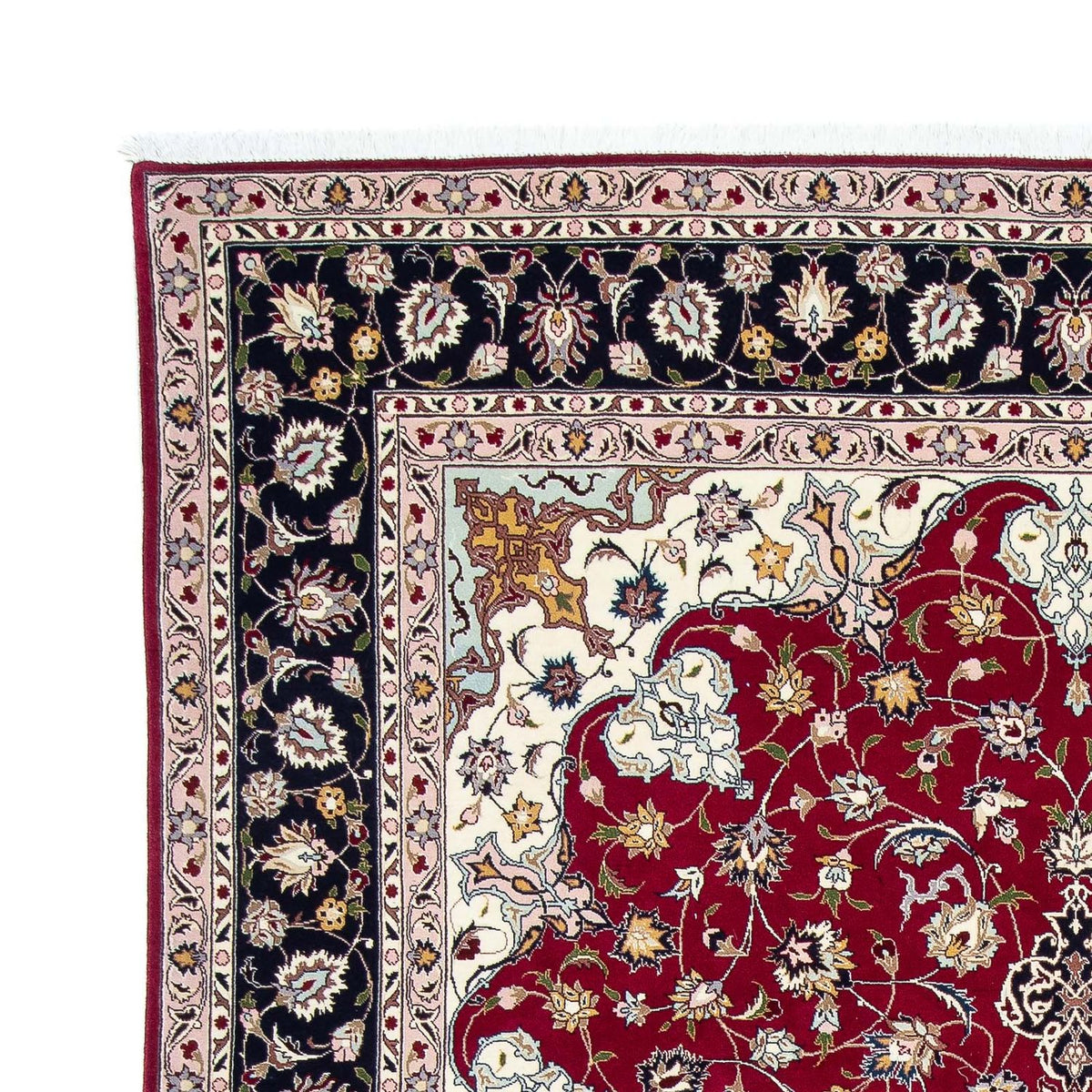 Perzisch tapijt - Tabriz - Royal - 292 x 204 cm - donkerrood