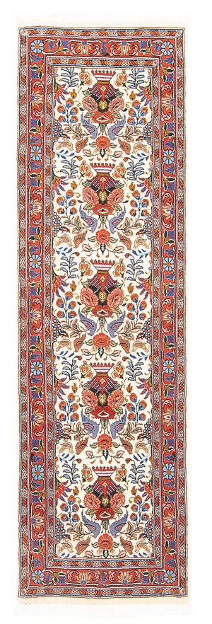 Loper Perzisch tapijt - Bijar - 160 x 50 cm - beige