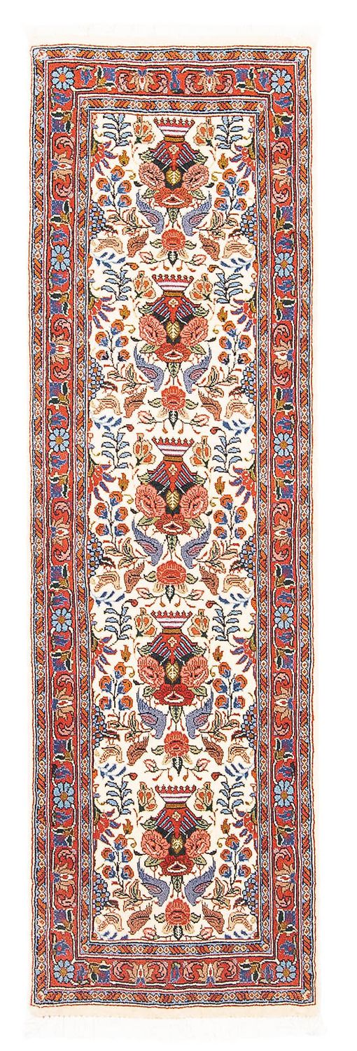 Loper Perzisch tapijt - Bijar - 160 x 50 cm - beige