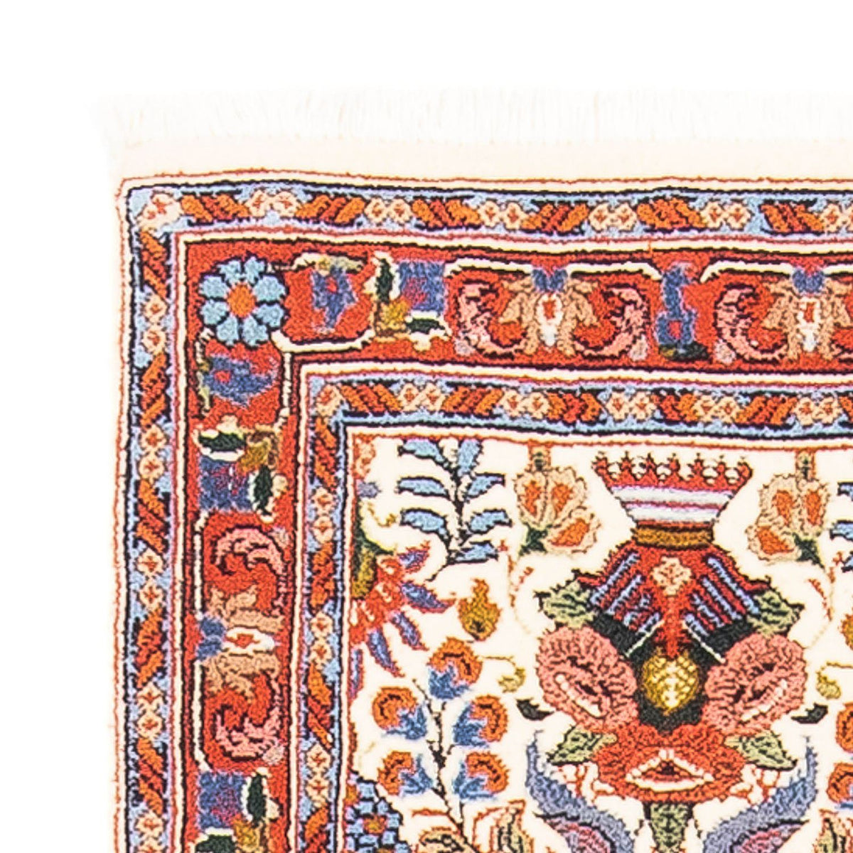 Loper Perzisch tapijt - Bijar - 160 x 50 cm - beige