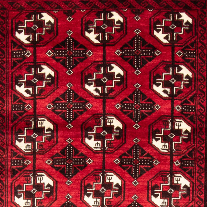 Loper Baluch tapijt - 202 x 110 cm - donkerrood