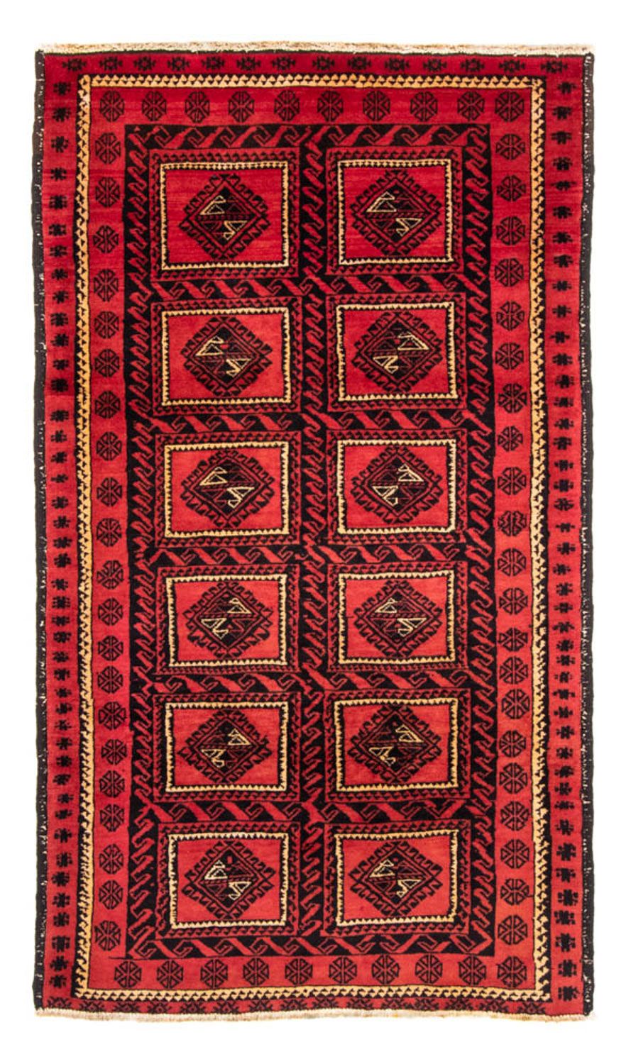 Loper Baluch tapijt - 198 x 110 cm - rood