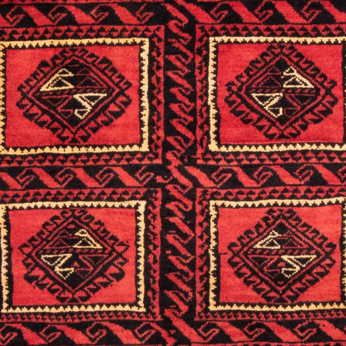 Loper Baluch tapijt - 198 x 110 cm - rood