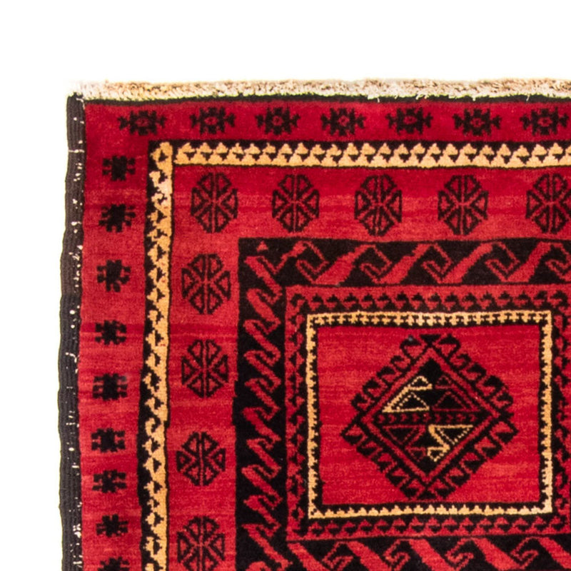 Loper Baluch tapijt - 198 x 110 cm - rood