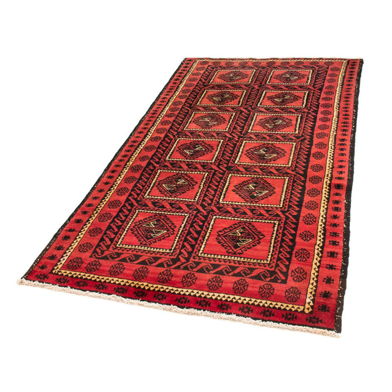 Loper Baluch tapijt - 198 x 110 cm - rood