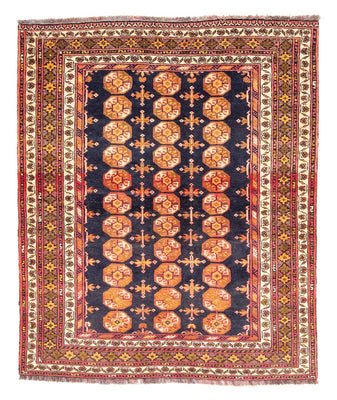 Baluch tapijt vierkant  - 174 x 139 cm - donkerblauw