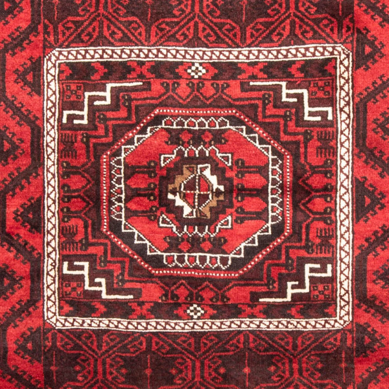 Loper Baluch tapijt - 222 x 112 cm - rood