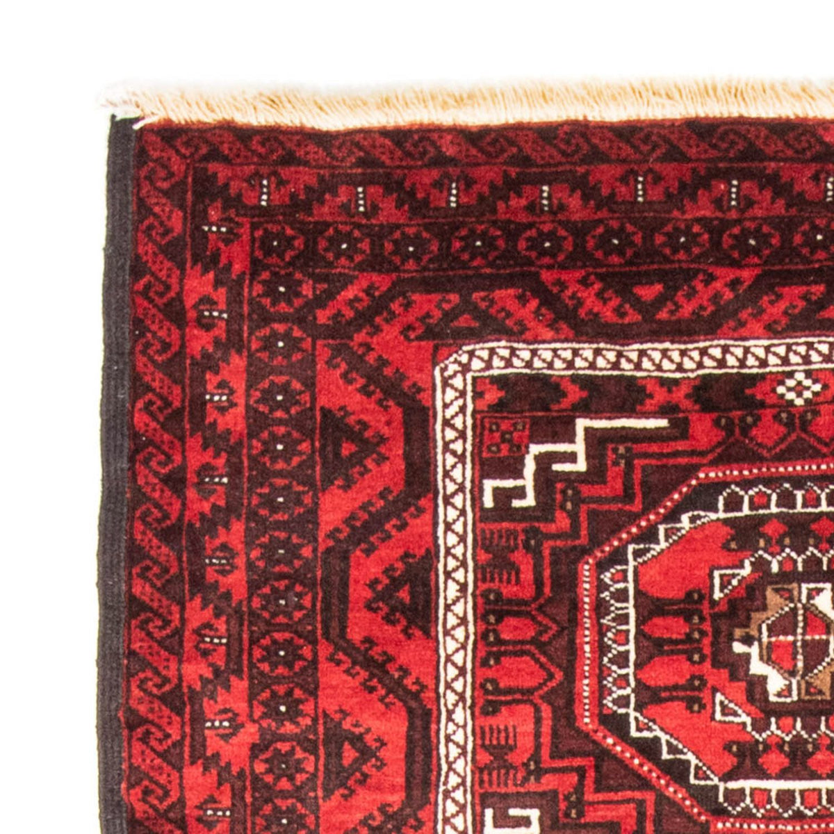 Loper Baluch tapijt - 222 x 112 cm - rood