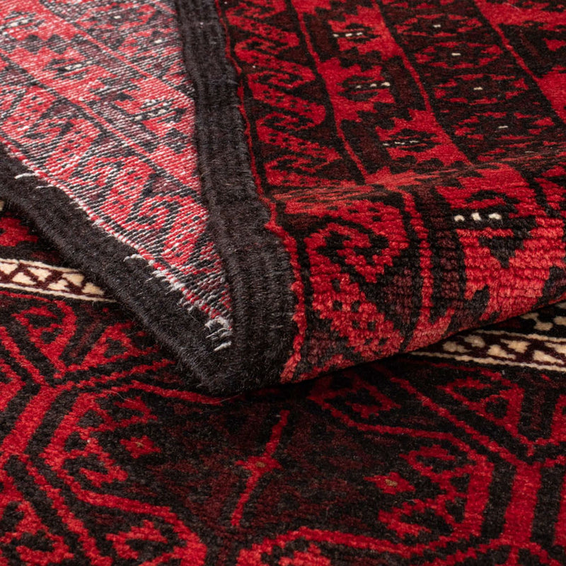 Loper Baluch tapijt - 222 x 112 cm - rood