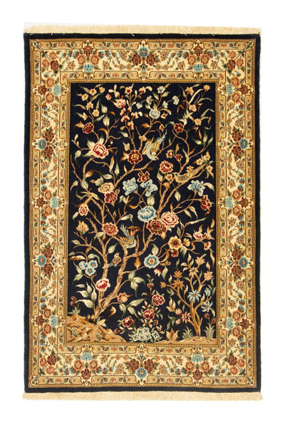 Qom Tapijt 100x154cm - Perzisch tapijt