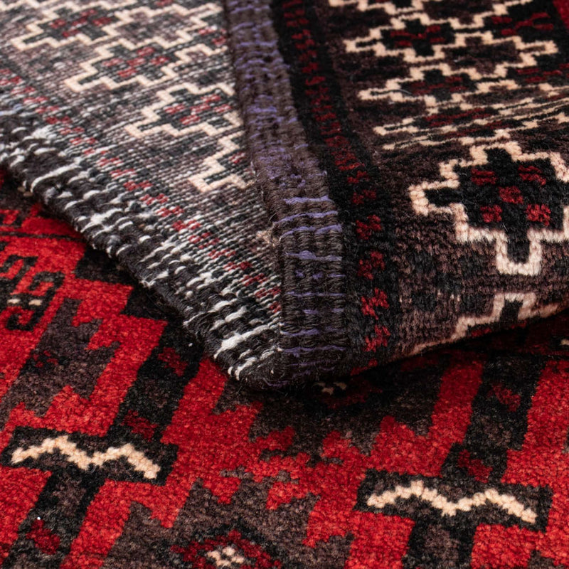 Loper Baluch tapijt - 236 x 118 cm - rood