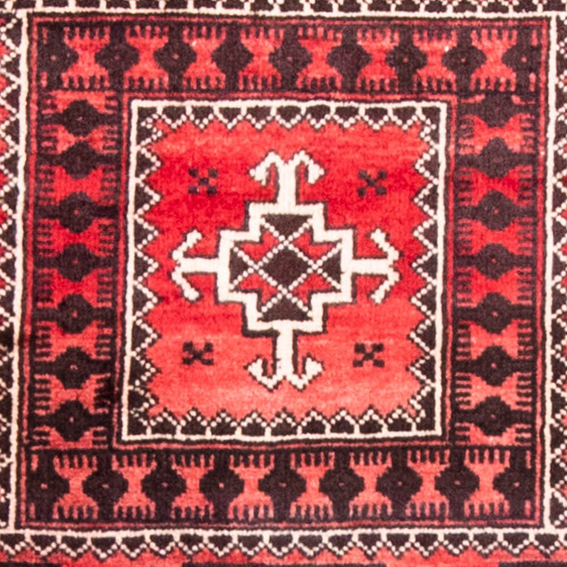 Loper Baluch tapijt - 207 x 112 cm - rood