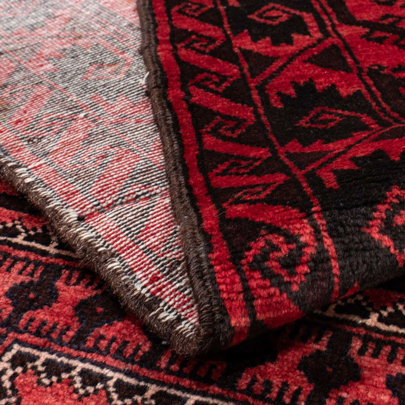 Loper Baluch tapijt - 207 x 112 cm - rood