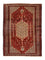 Baluch tapijt vierkant  - 174 x 133 cm - rood