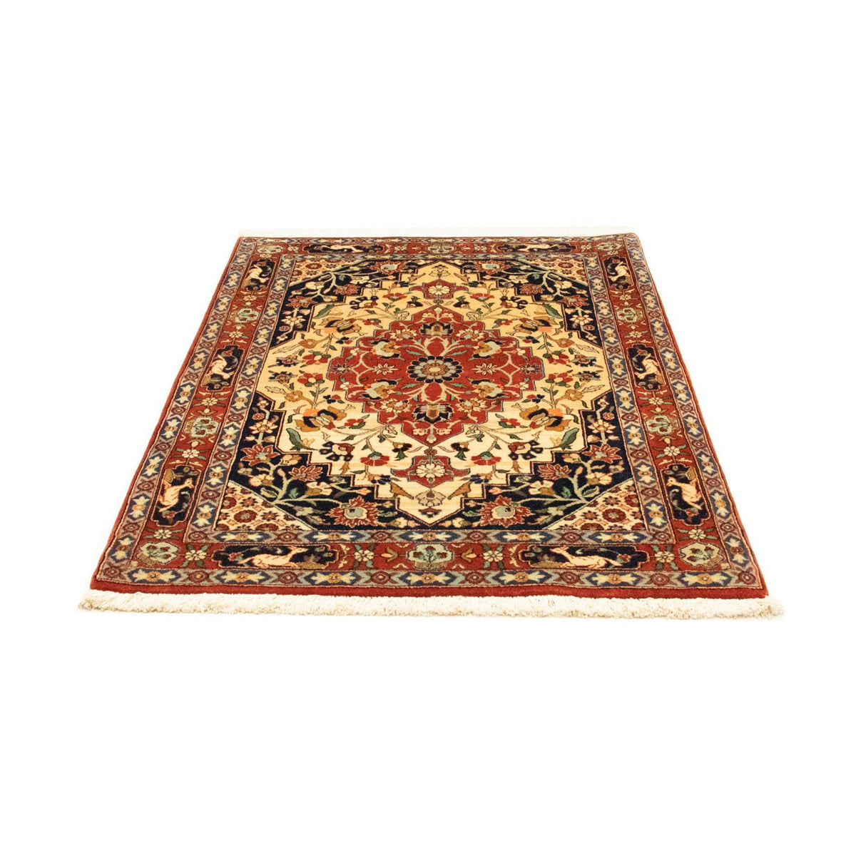 Perzisch Tapijt - Nomadisch - 155 x 106 cm - beige