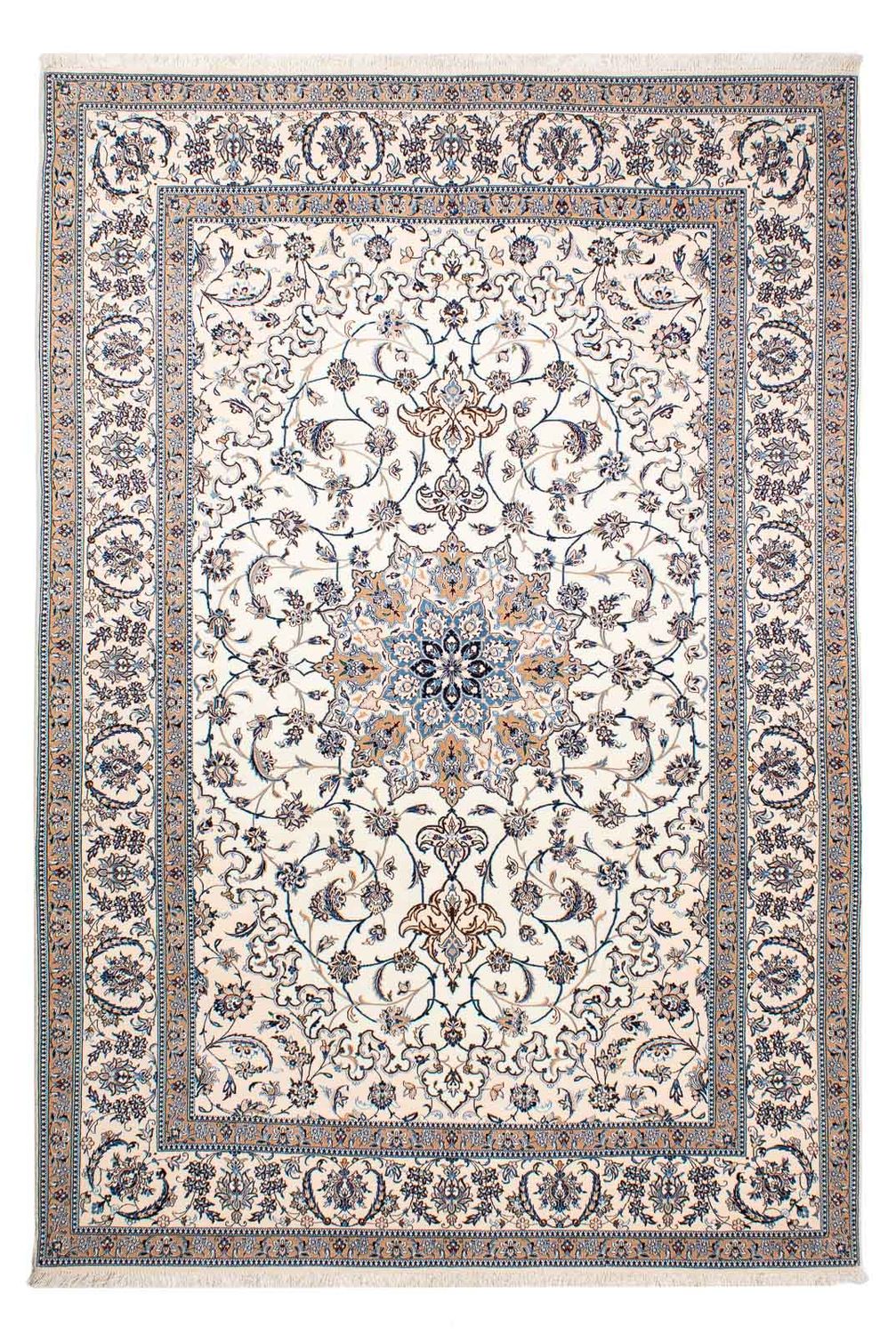 Perzisch tapijt - Nain - Premium - 257 x 172 cm - beige