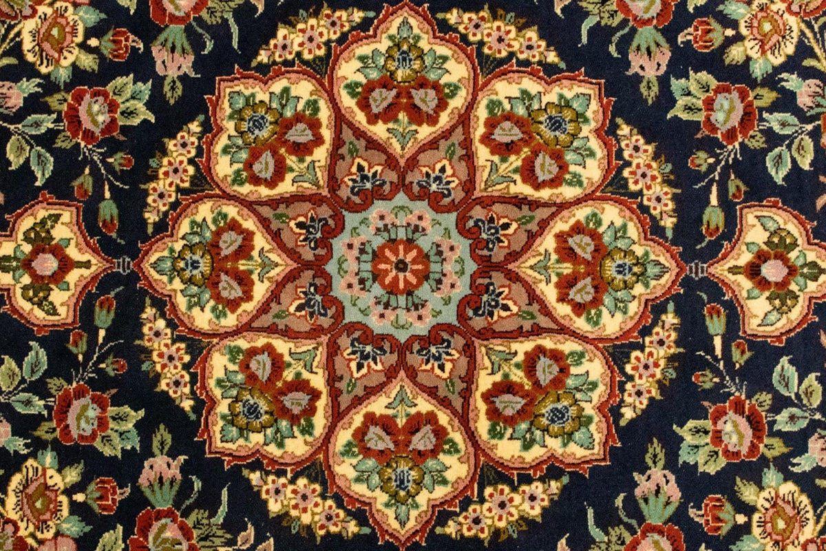 Perzisch tapijt - Ghom - 170 x 108 cm - zwart