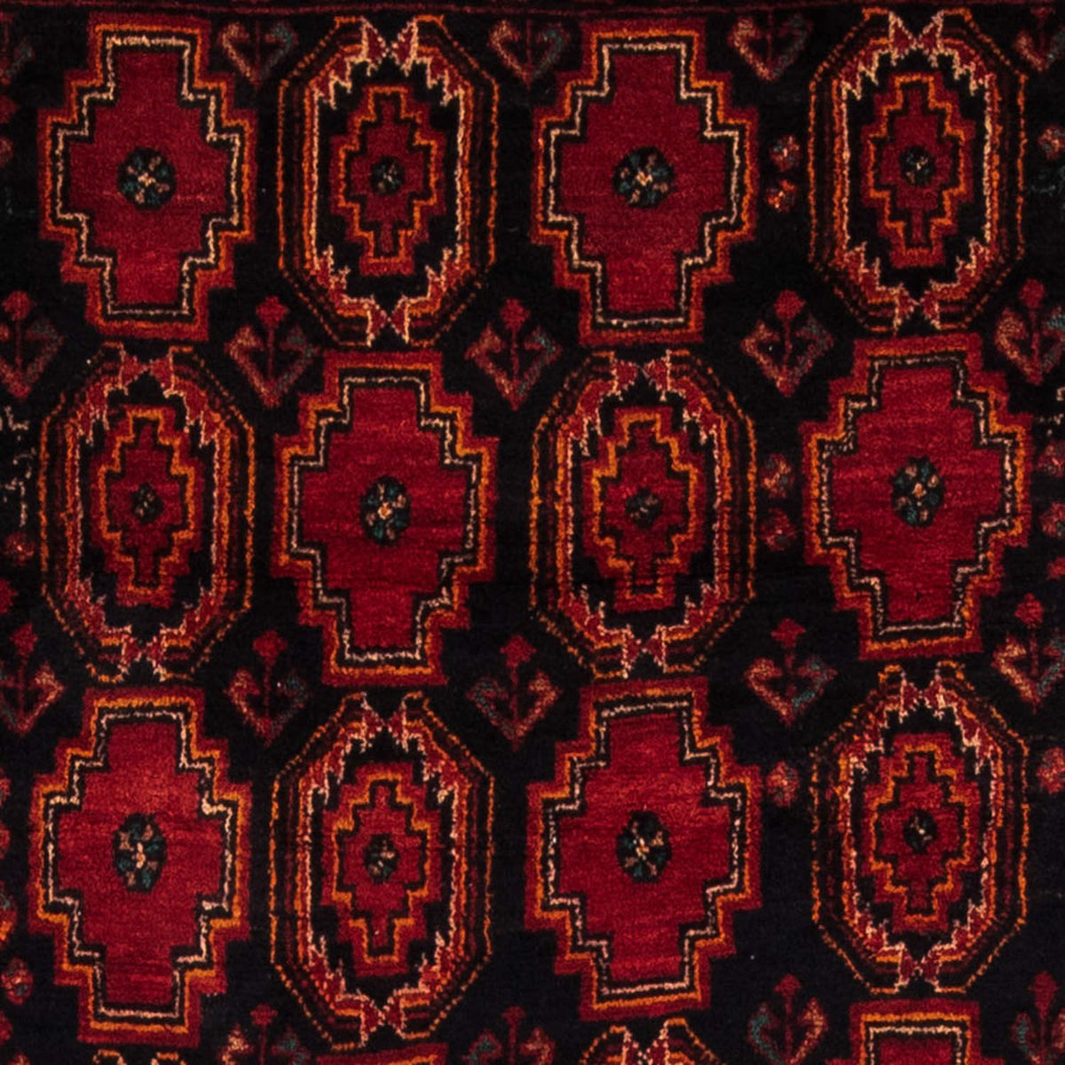 Loper Baluch tapijt - 185 x 110 cm - donkerrood