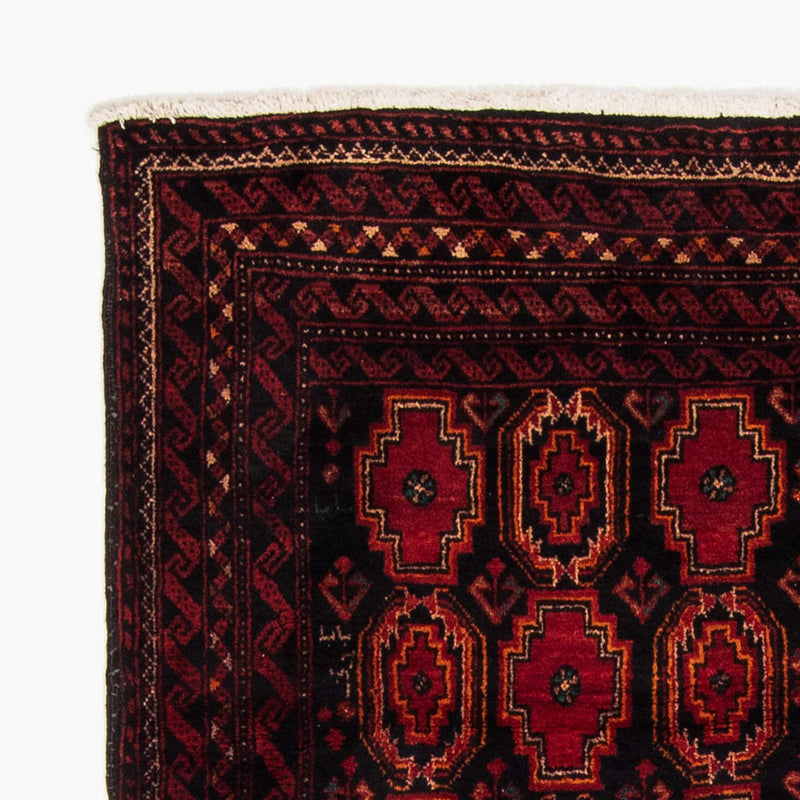 Loper Baluch tapijt - 185 x 110 cm - donkerrood