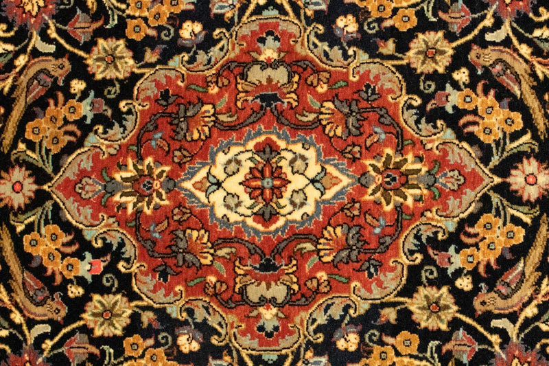 Perzisch tapijt - Ghom - 151 x 103 cm - zwart