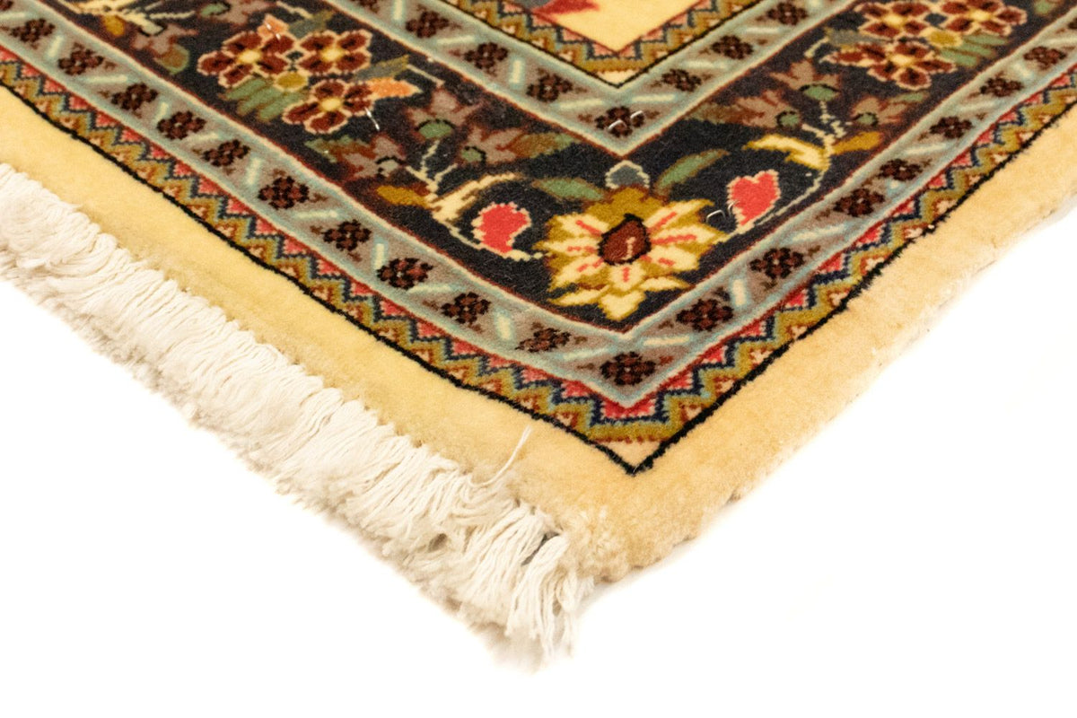 Perzisch tapijt - Ghom - 128 x 77 cm - beige