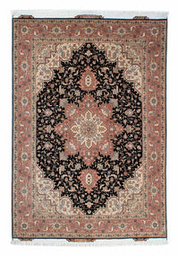Perzisch tapijt - Tabriz - Royal - 204 x 150 cm - donkerblauw