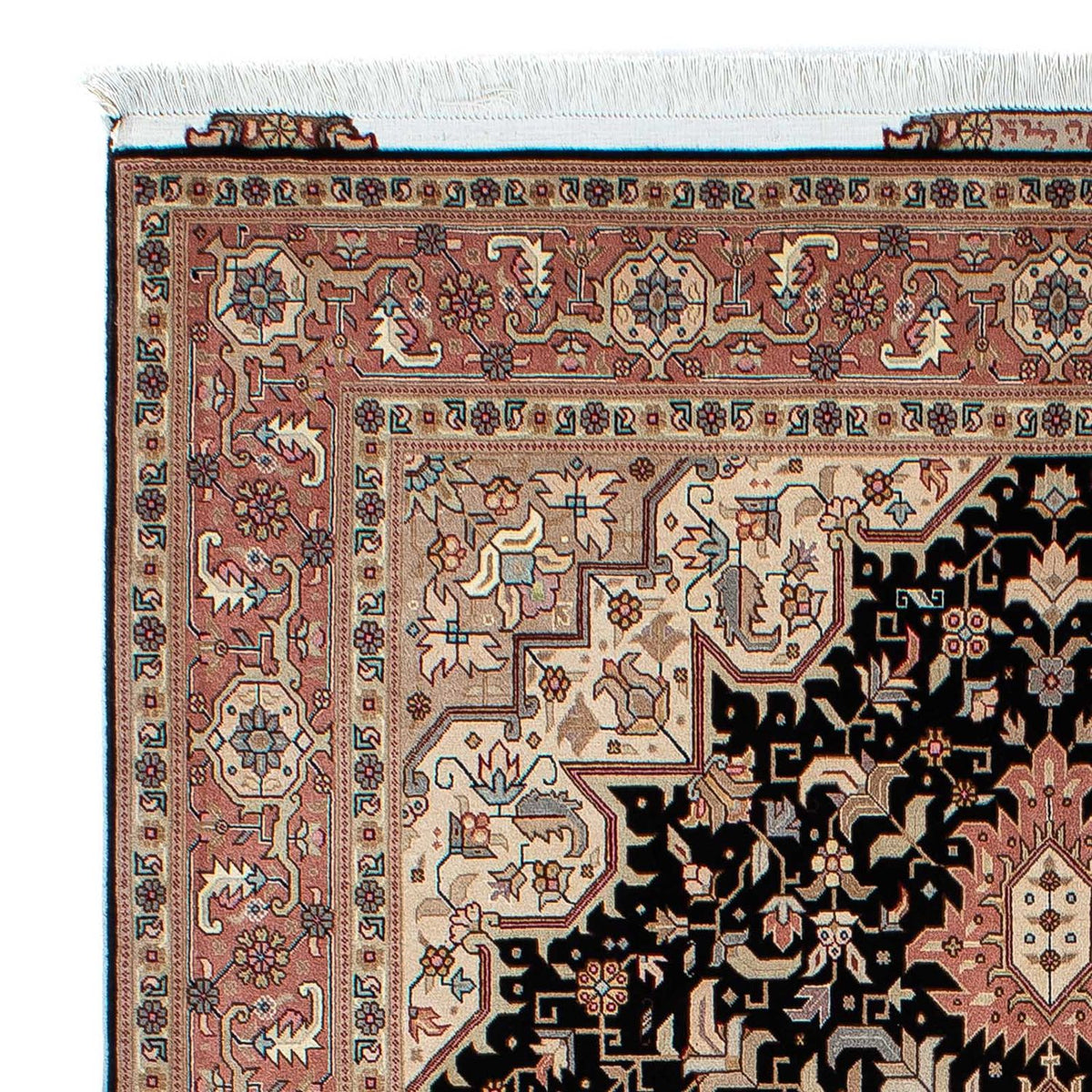 Perzisch tapijt - Tabriz - Royal - 204 x 150 cm - donkerblauw