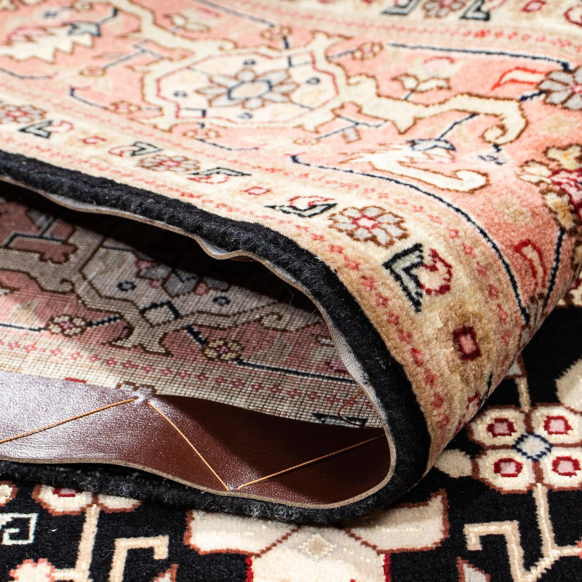 Perzisch tapijt - Tabriz - Royal - 204 x 150 cm - donkerblauw