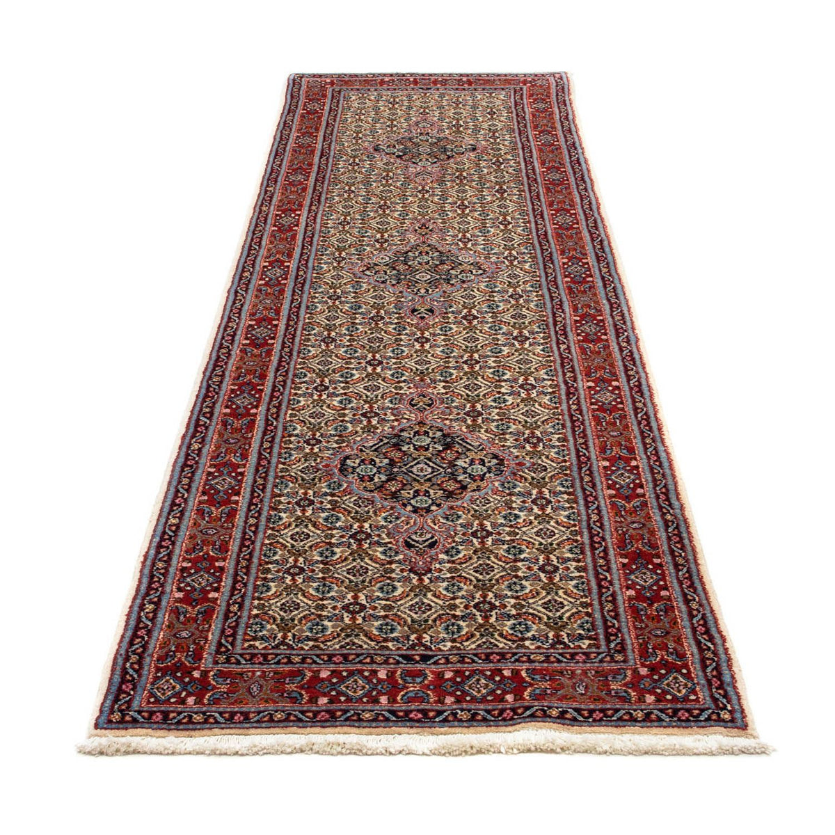 Loper Perzisch tapijt - Klassiek - 290 x 79 cm - beige