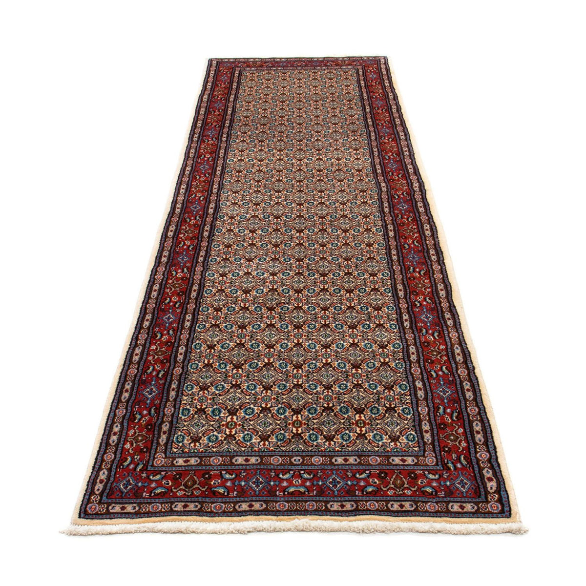 Loper Perzisch tapijt - Klassiek - 295 x 80 cm - beige