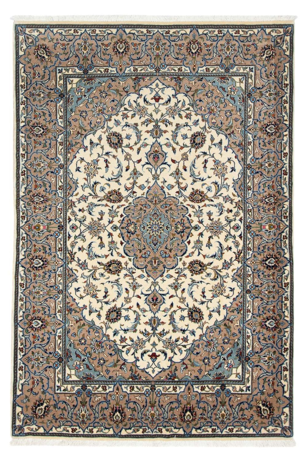 Perzisch tapijt - Keshan - 172 x 110 cm - beige