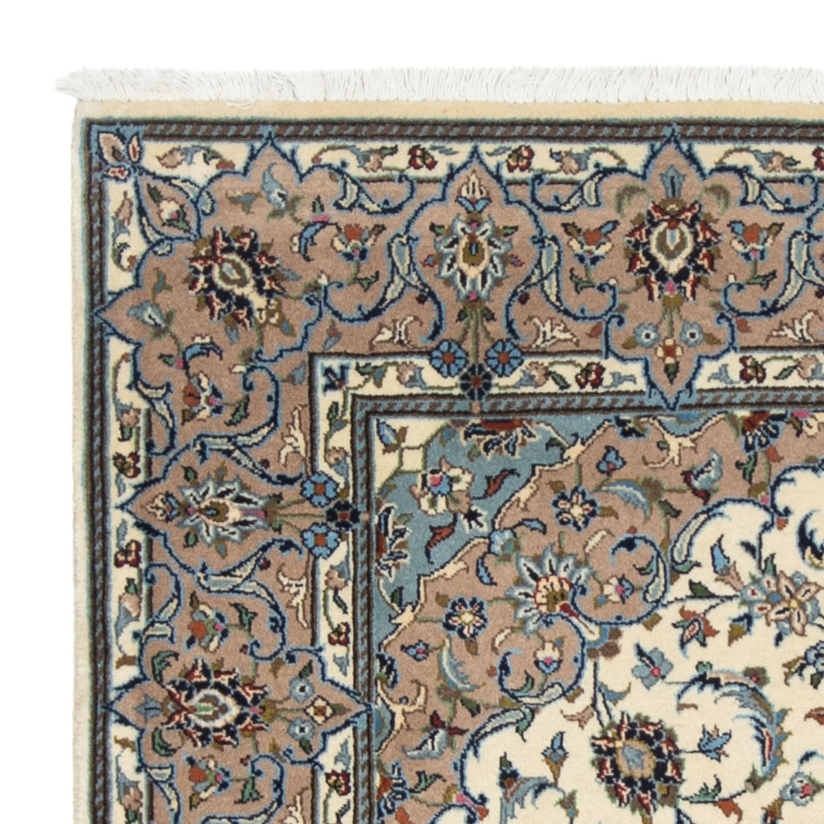 Perzisch tapijt - Keshan - 172 x 110 cm - beige