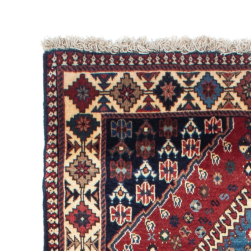 Loper Perzisch Tapijt - Nomadisch - 210 x 83 cm - donkerrood