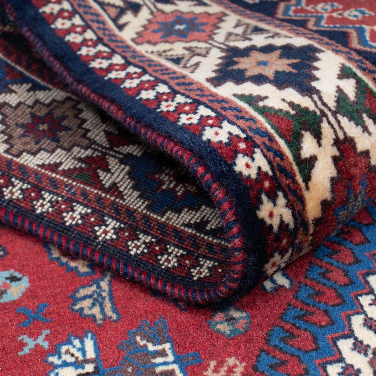 Loper Perzisch Tapijt - Nomadisch - 210 x 83 cm - donkerrood