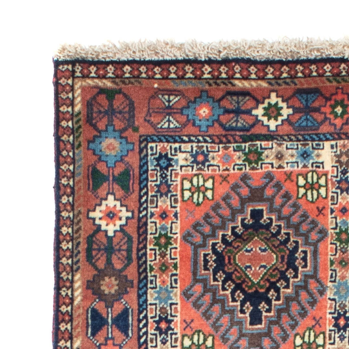 Loper Perzisch Tapijt - Nomadisch - 200 x 82 cm - licht rood