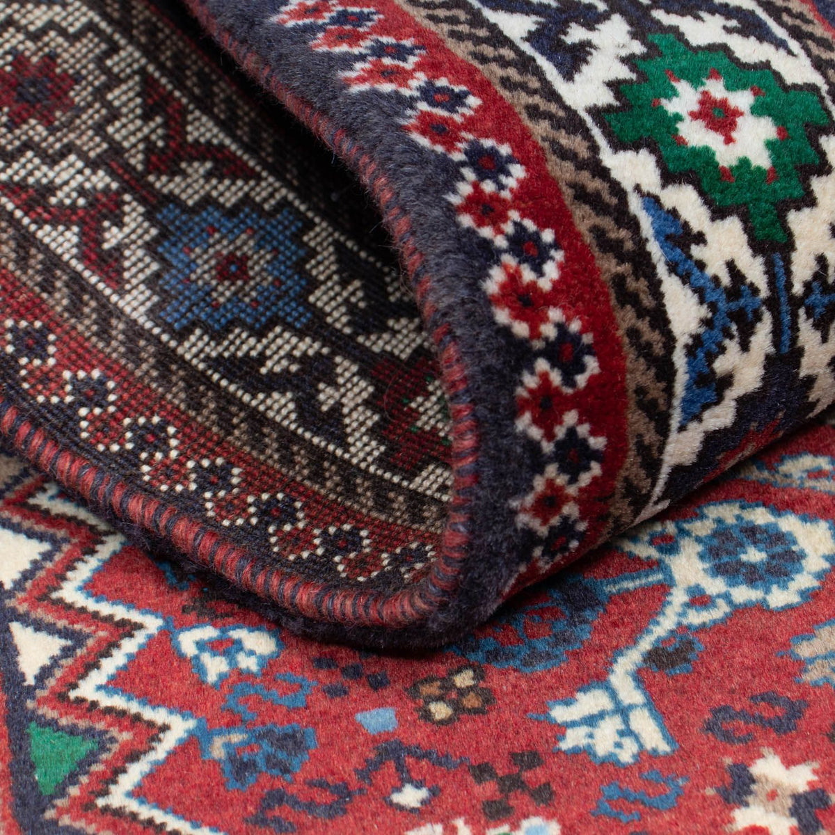 Loper Perzisch Tapijt - Nomadisch - 198 x 84 cm - donkerrood