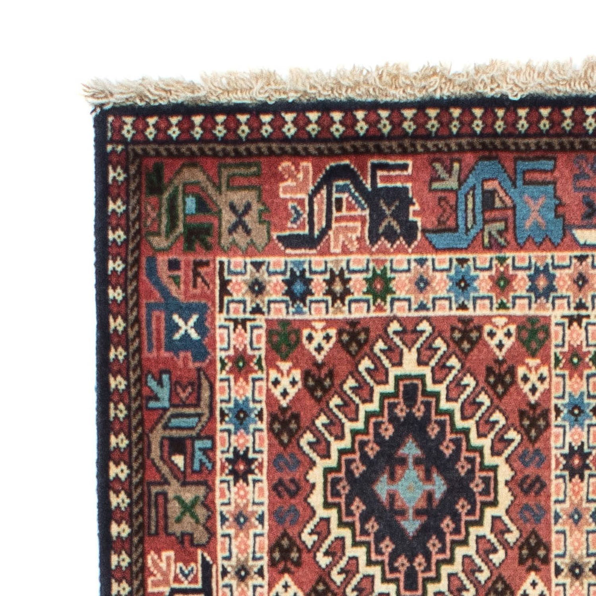 Loper Perzisch Tapijt - Nomadisch - 196 x 80 cm - licht rood