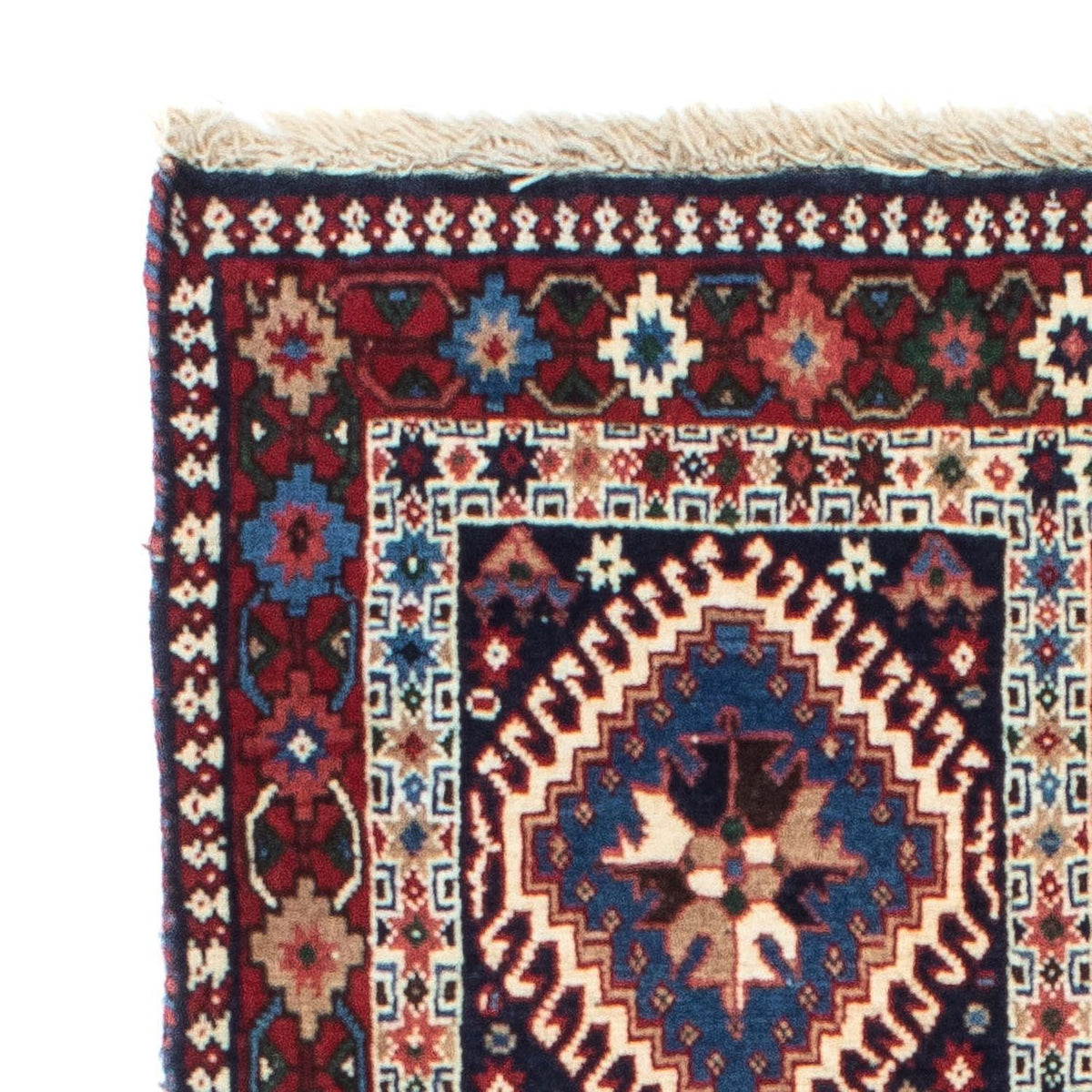 Loper Perzisch Tapijt - Nomadisch - 190 x 80 cm - donkerblauw