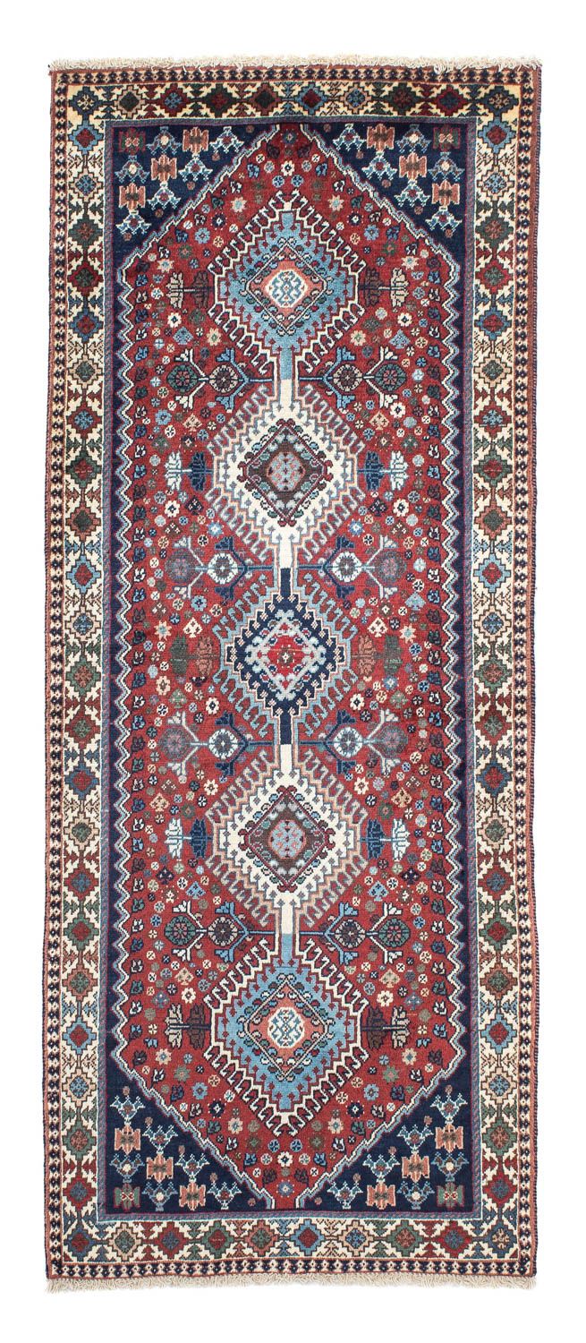 Loper Perzisch Tapijt - Nomadisch - 190 x 80 cm - donkerblauw