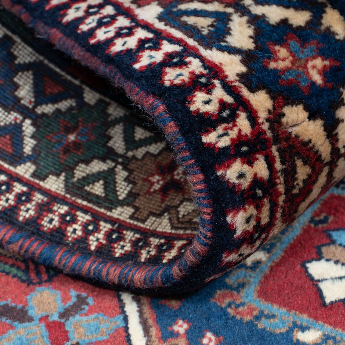 Loper Perzisch Tapijt - Nomadisch - 190 x 83 cm - donkerblauw