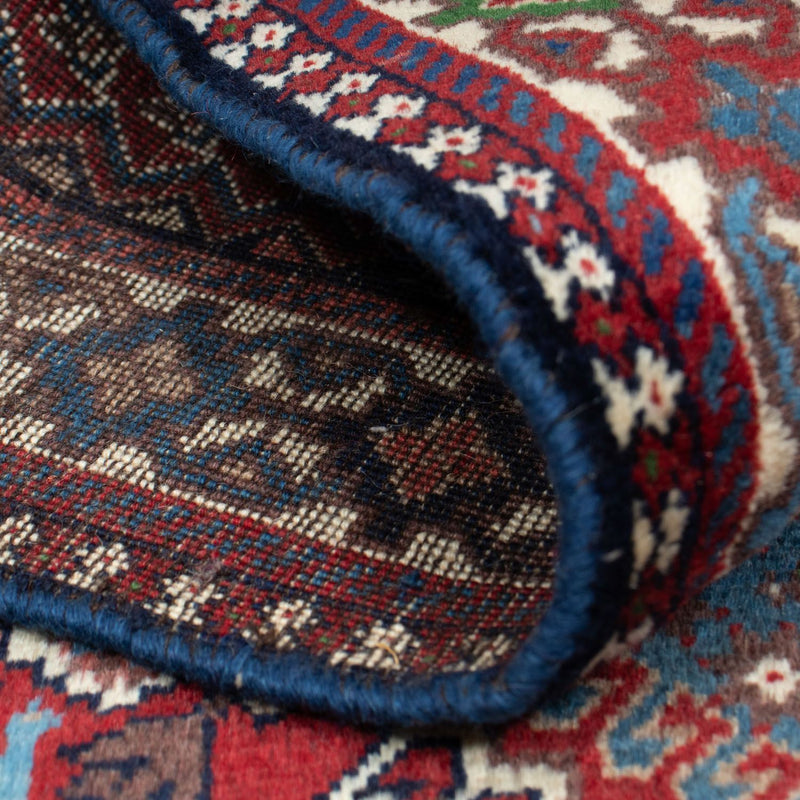 Perzisch Tapijt - Nomadisch - 145 x 97 cm - donkerrood