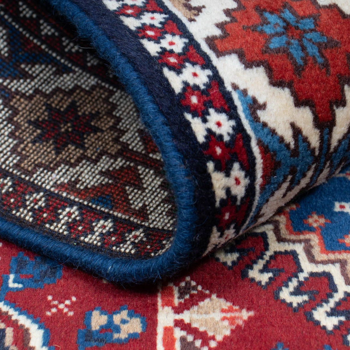 Perzisch Tapijt - Nomadisch - 155 x 105 cm - donkerrood